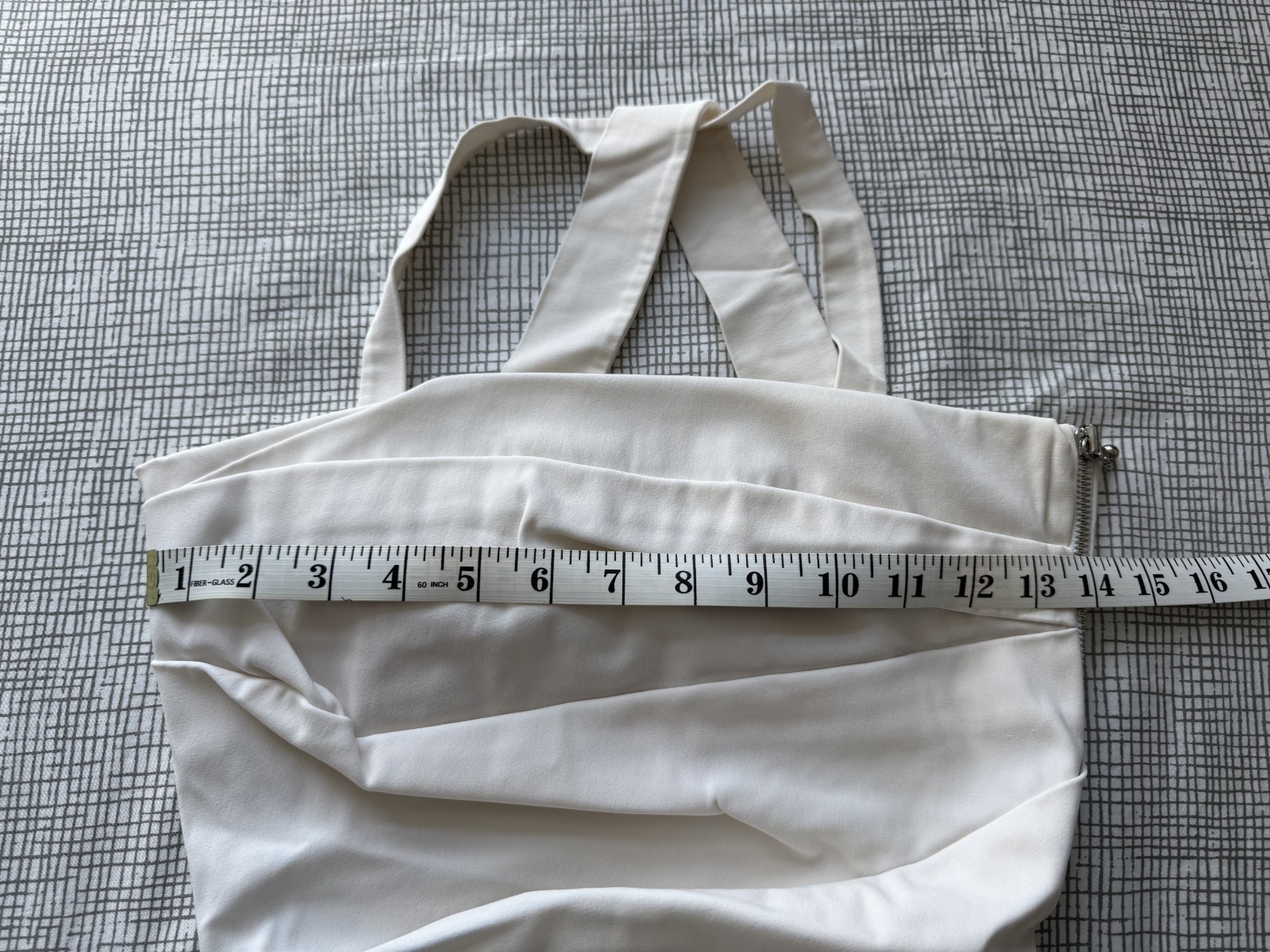 Preen by Thornton Bregazzi White Ted Link Ruched Dress M