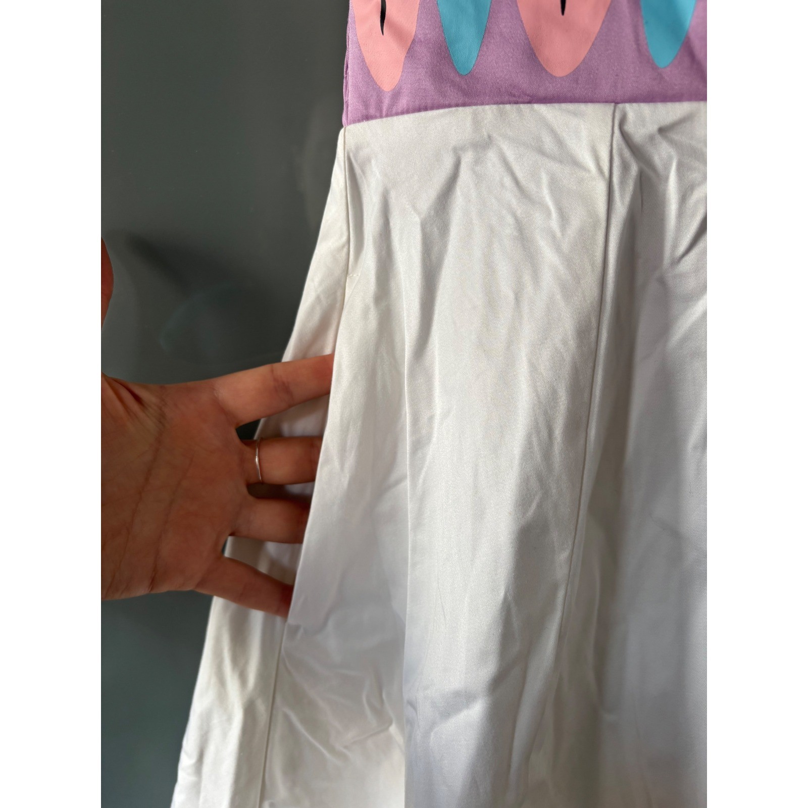 NEW Disney Parks Mrs Potts Chip Cup Beauty and the Beast Halter Dress Large