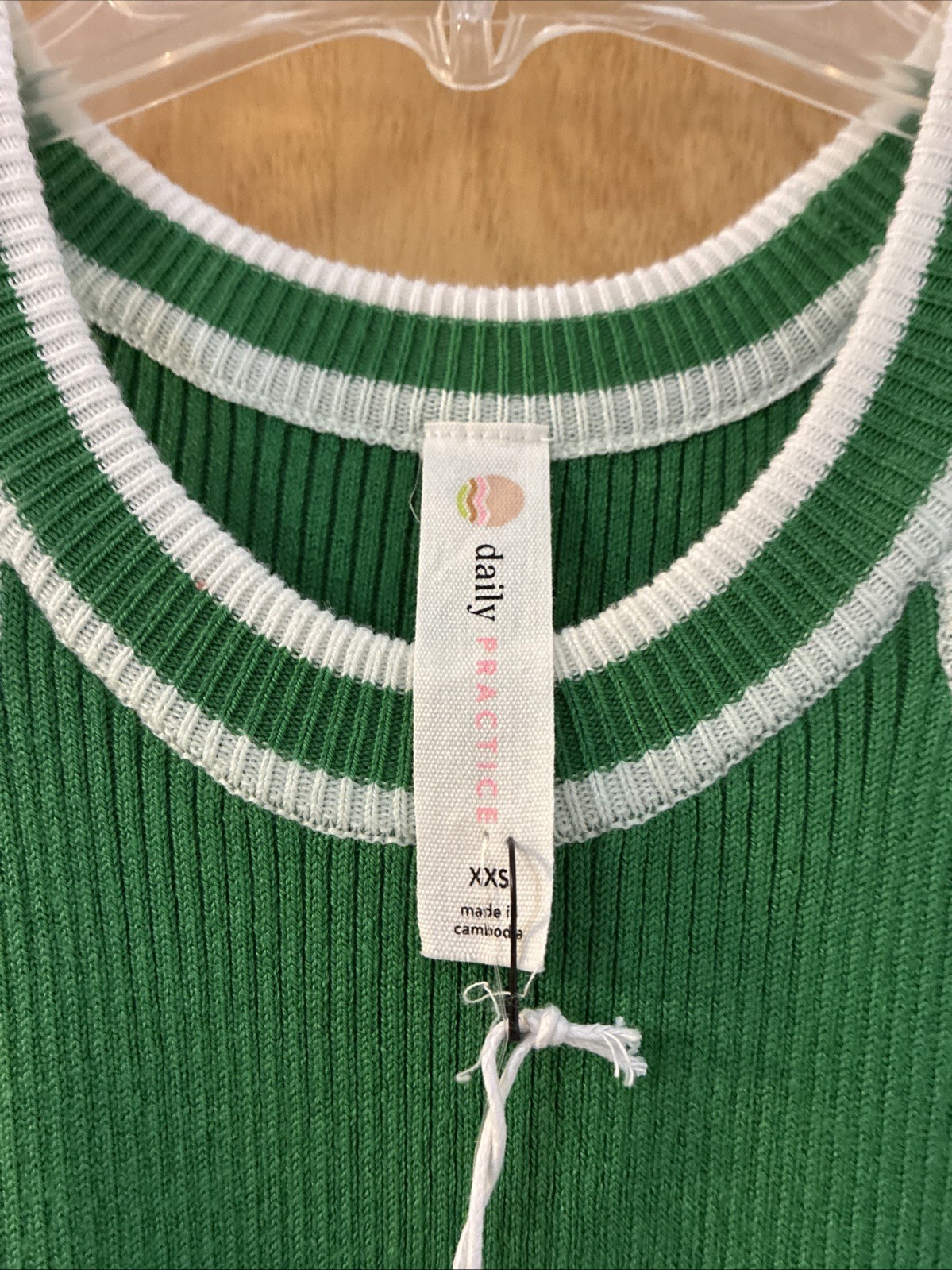 Daily Practice Anthropology Midi Fitted Sweater Dress XXS NWT
