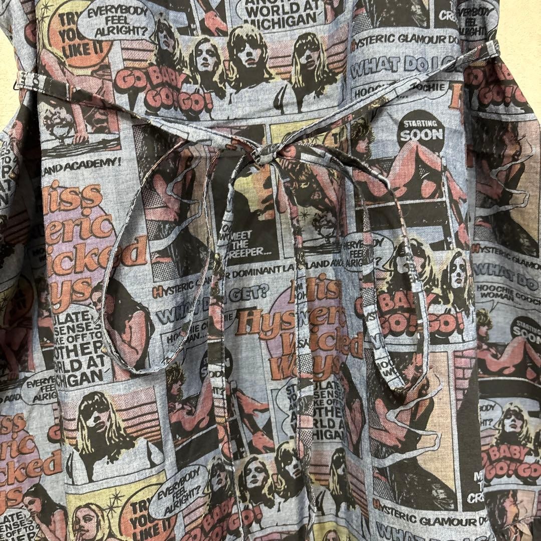 HYSTERIC GLAMOUR Comic Pattern Dress