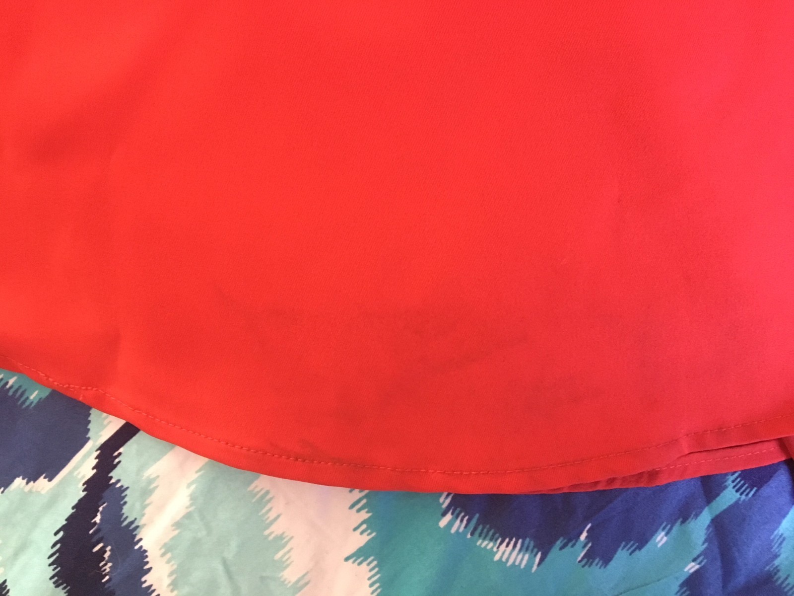 JARLO Red Jemima Ruffle Open Back Mermaid Flare Gown w/ Train 4 US = Small M883