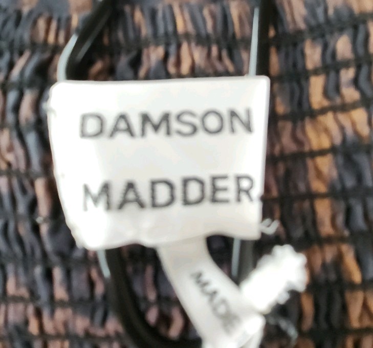 Damson Madder Persephone Leopard Drop Waist Midi Dress UK 6 NWT Broken Zip Fault