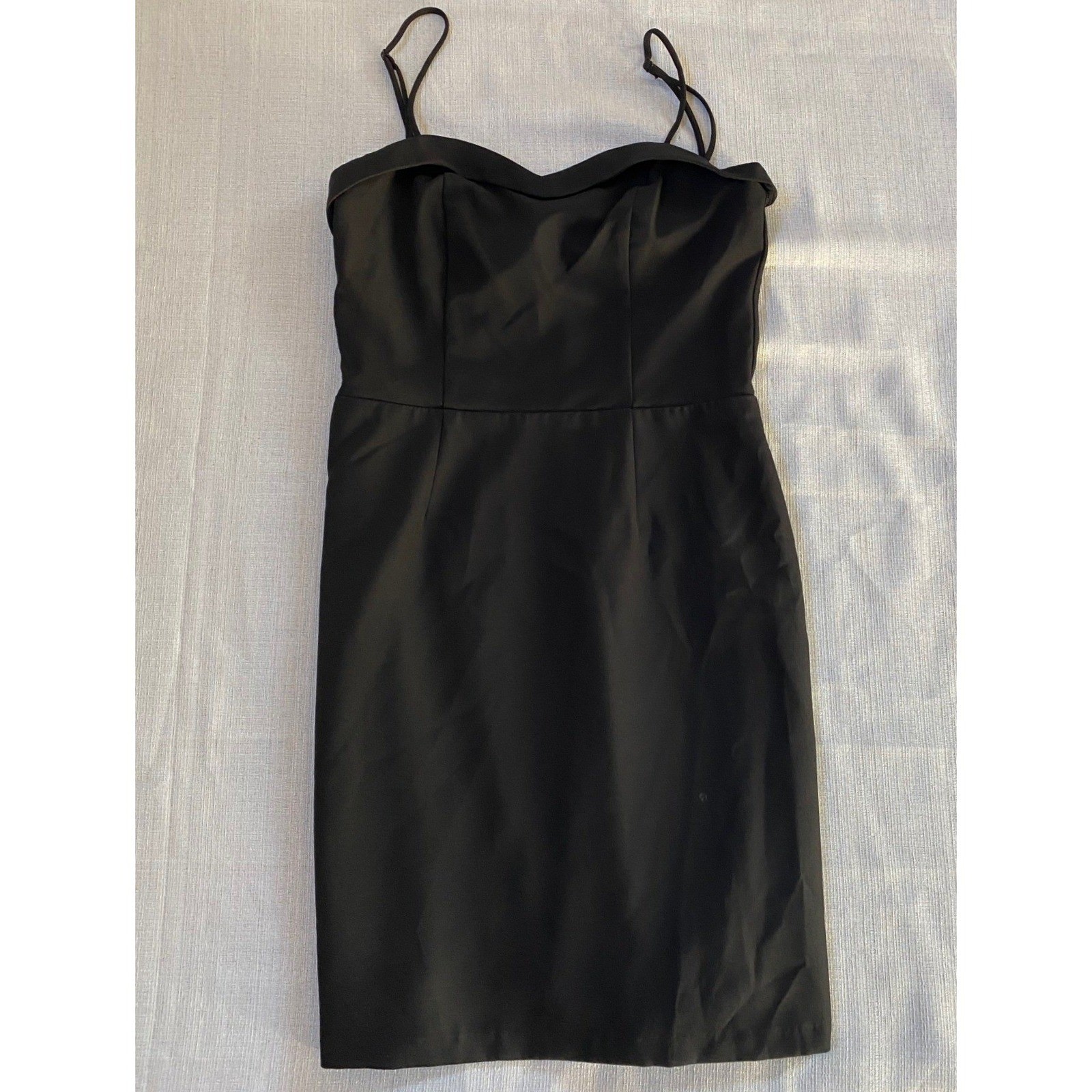 Charles Henry Womens Black Sweetheart Mini Dress Spaghetti Strap 90753CH-Z76 S