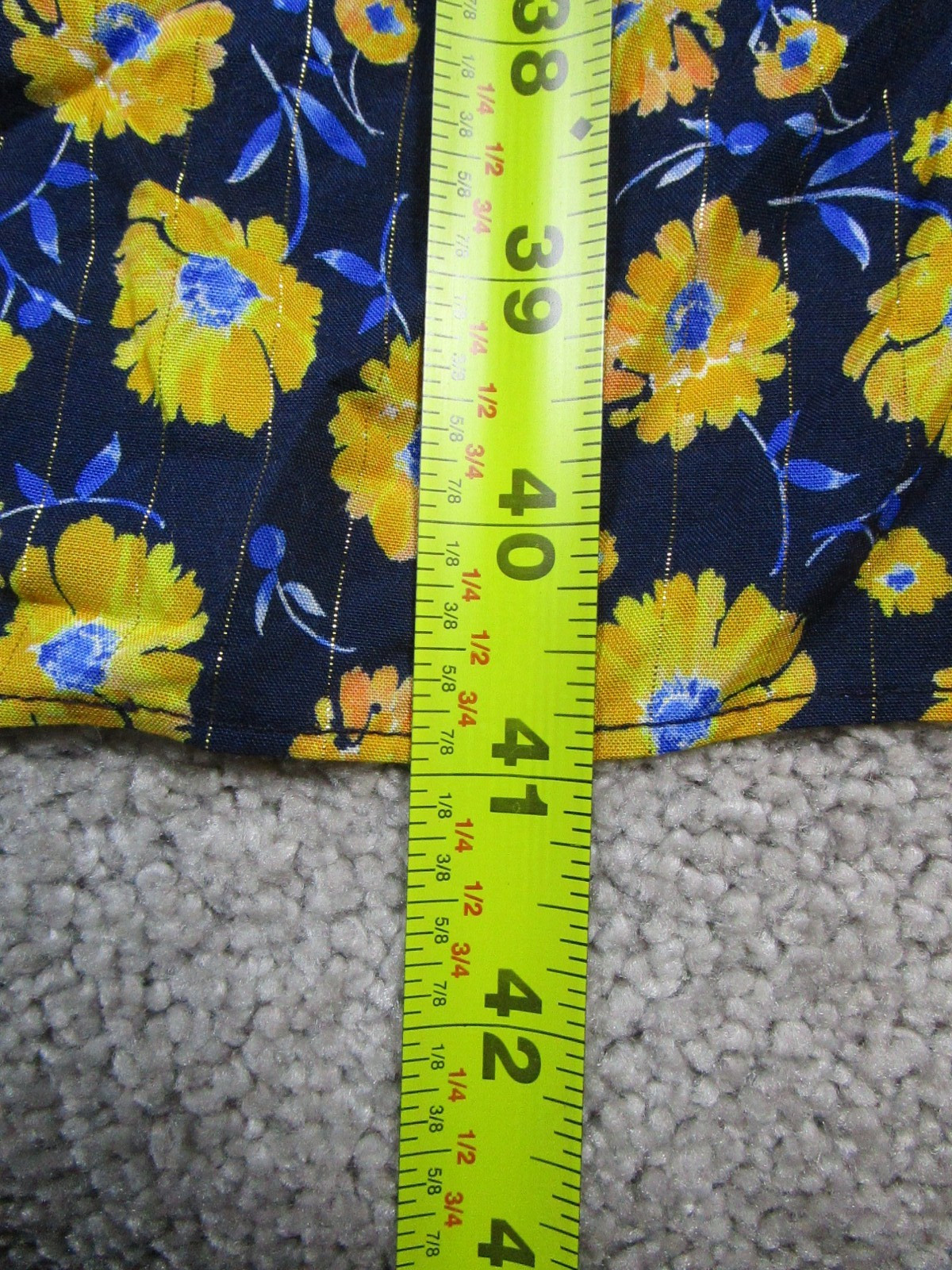 Shoshanna Dress Womens Large Yellow White Blue Floral Wrap Blouson Halter New