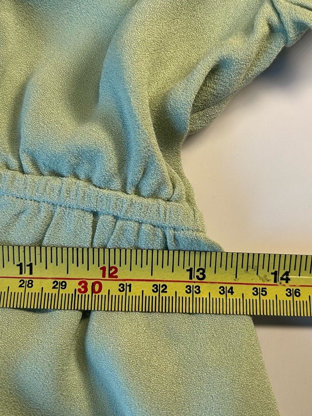 Aritzia Sunday Best Hadley Babydoll Mini Dress S Sage Green Smocked Cottagecore