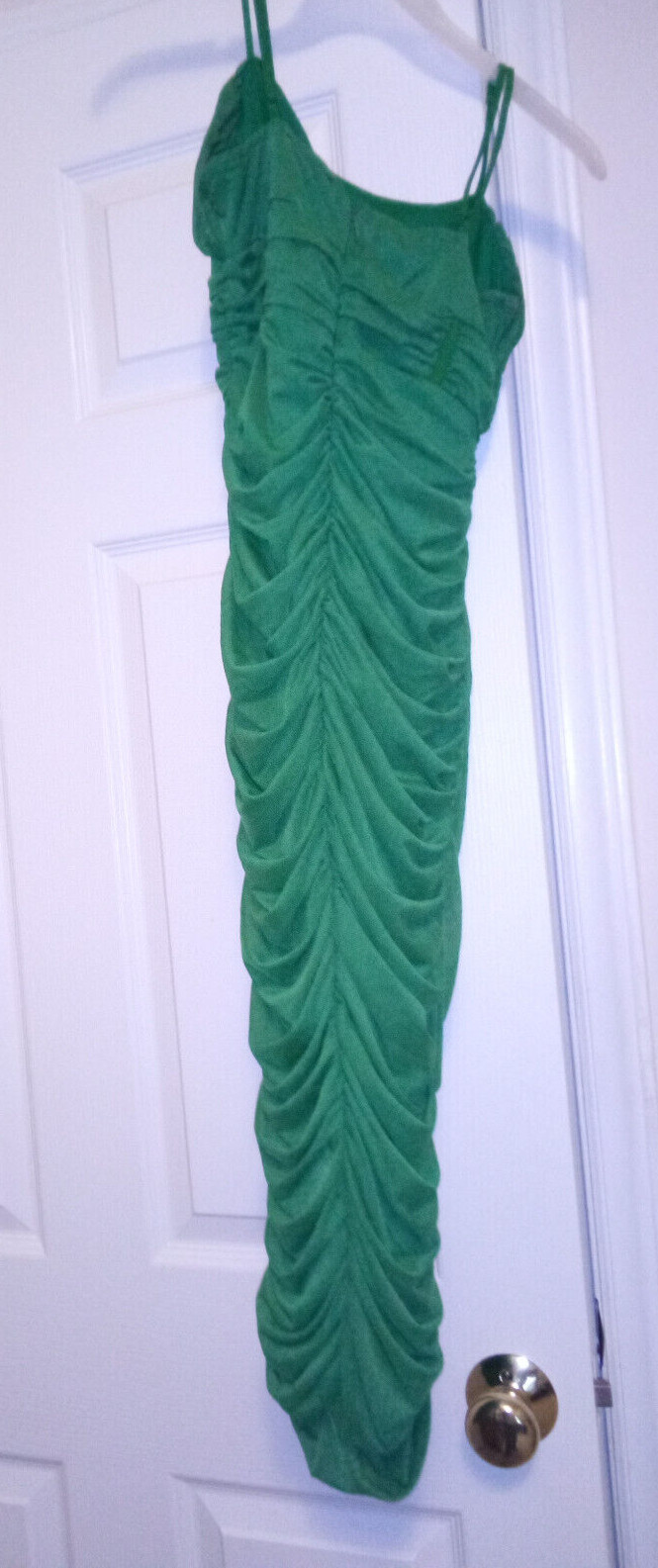 Fiestar Green Spaghetti Strap Coctail Party Dress – Size Woman’s Small