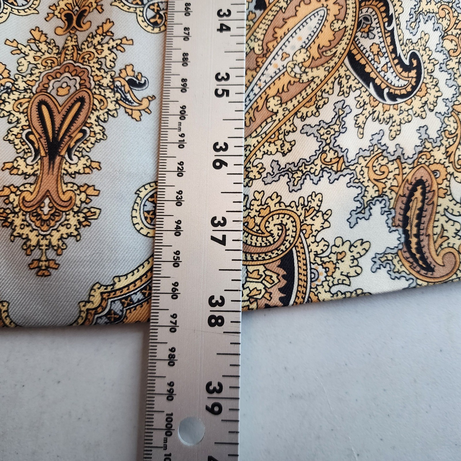 J.Crew Dress Size 8 Silk Wool Blend Elegant Paisley Ivory Gold Pockets Luxe NWT