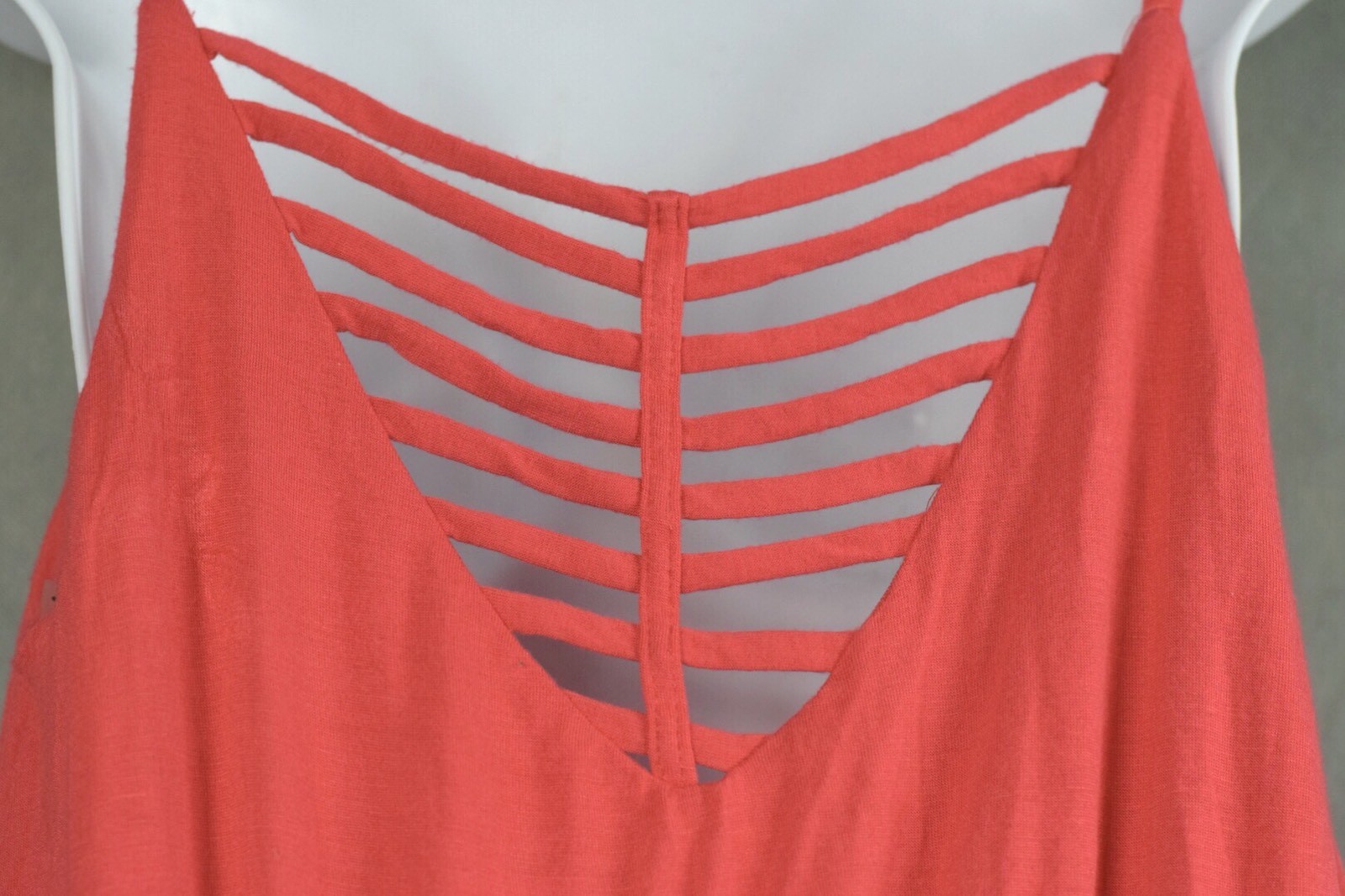 L8ter Later Red Color Womens Maxi Long Dress Size XL