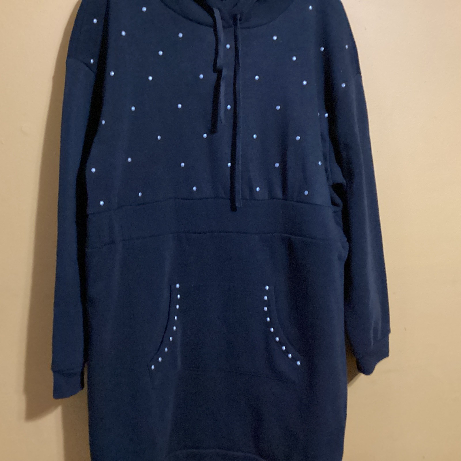 Women’s Hoodie Dress By Green Goddess Size XL