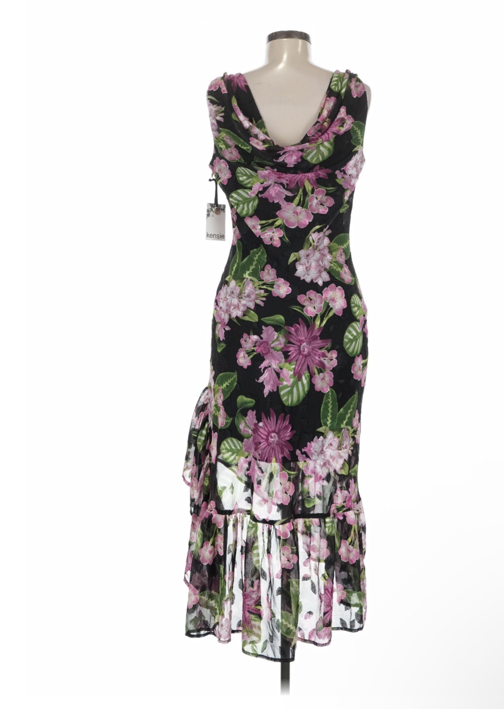 Kensie Women’s Floral Ruffle Dress Size 12