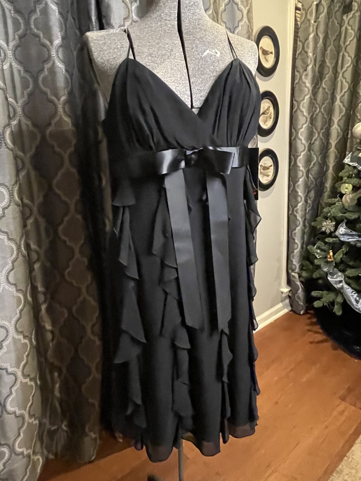 Brand New Scarlett black dress spaghetti strap