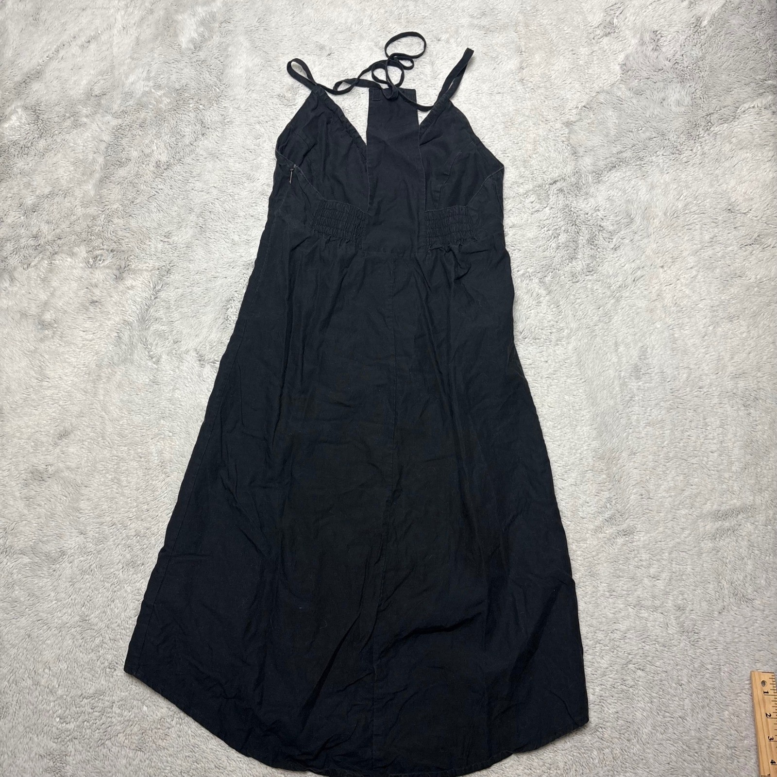 The North Face Womens Halter Neck Dress Black Size S Sporty Hiking Casual Travel