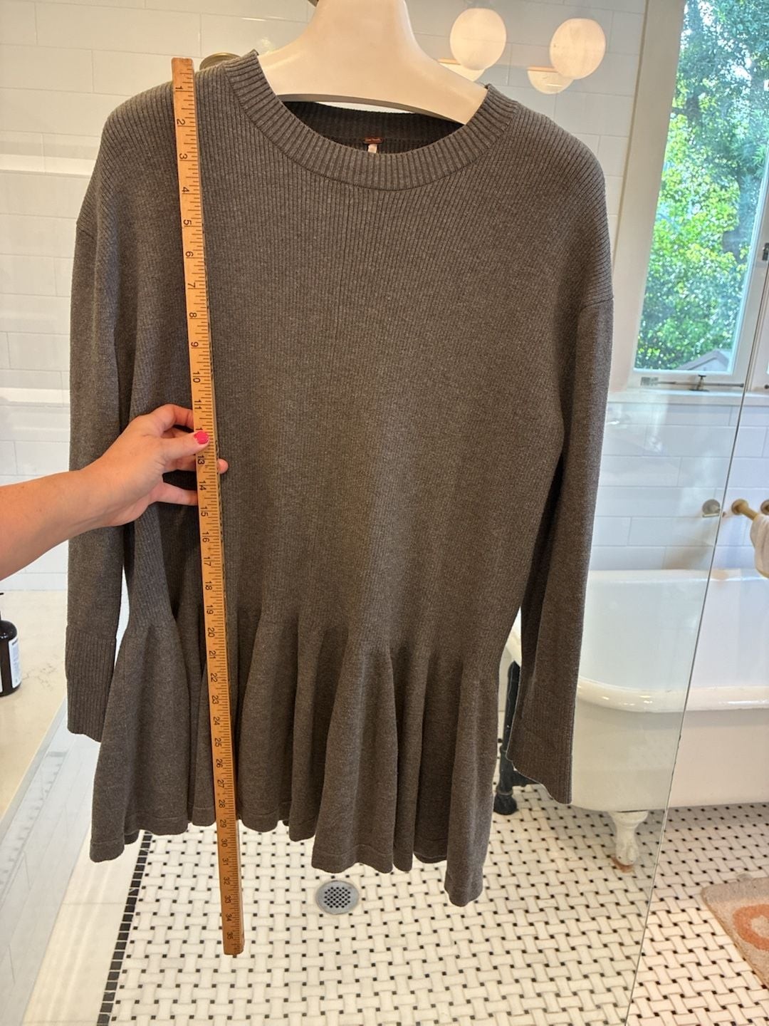 Free People Time On My Side Mini Sweater Dress
