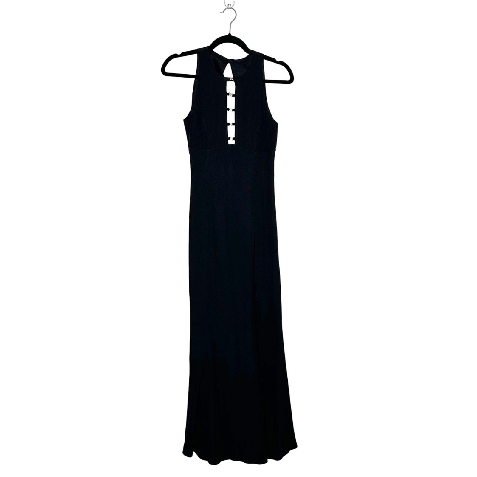 Jessica McClintock Gunne Sax Maxi Dress Women’s Black Size 5/6