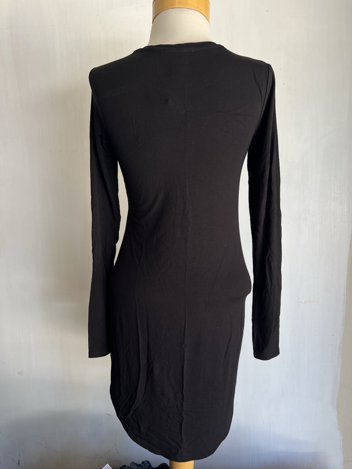 FOREVER 21 (2022) Women NWT Fitted Long Sleeve Stretch Knit Bodycon Dress Small