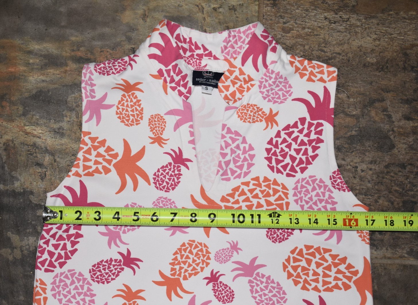 SAILOR SAILOR BY JUST MADRAS PINK, ORANGE & WHITE SHEATH DRESS SIZE S $189