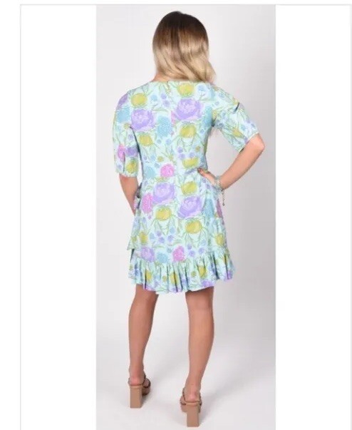 Emily McCarthy Lola Dress, Peony Party $278.00 Size S