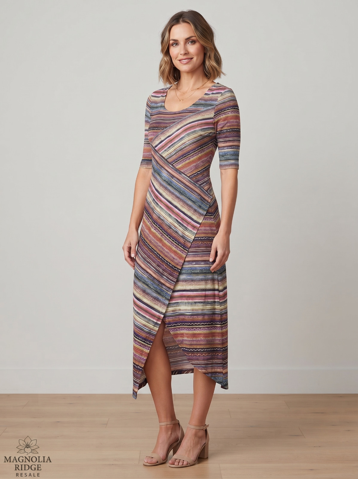 Peruvian Connection Monserrato Maxi Dress Size L