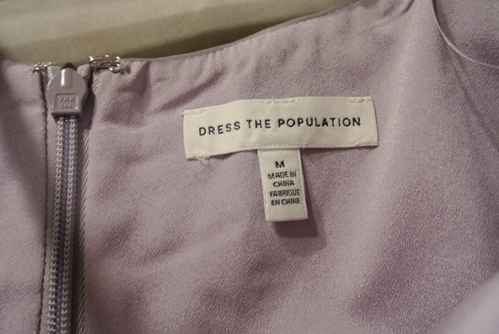 NEW, Dress The Population Blakely Sequin Floral Embroidery Dress Sz M #MD1776