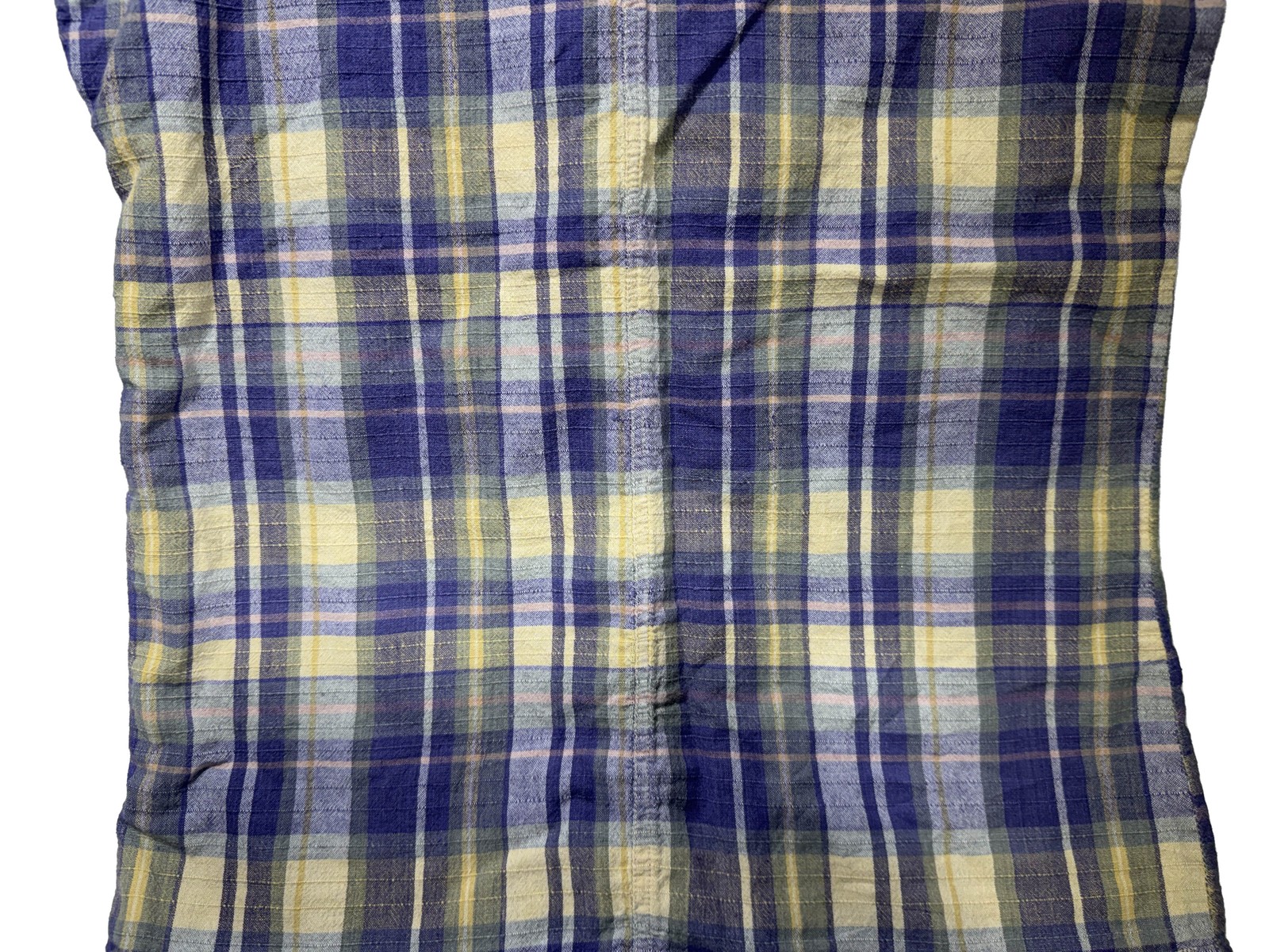 Casey & Max Plaid Cotton Sleeveless Dress Size M
