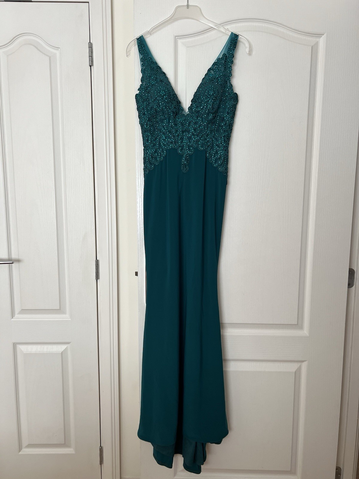 Emerald Green Prom Dress Size 6-8