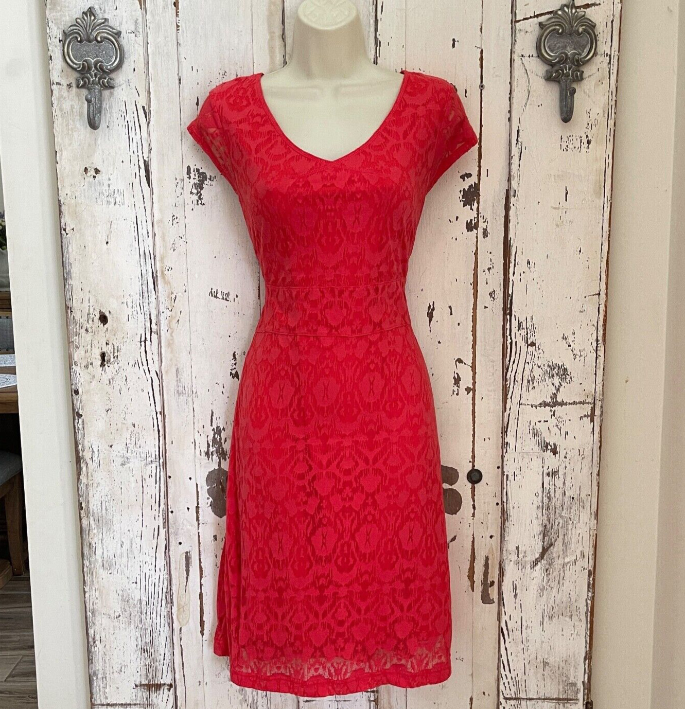 Merrell Opti Wick Size Medium Woman’s Coral Pink Casual Everyday Dress