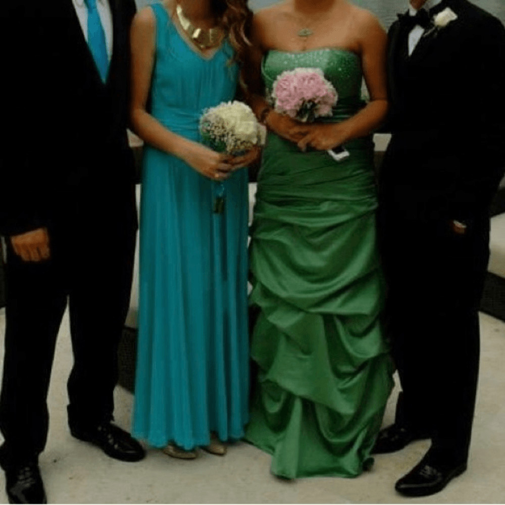 Aqua Formal Dress