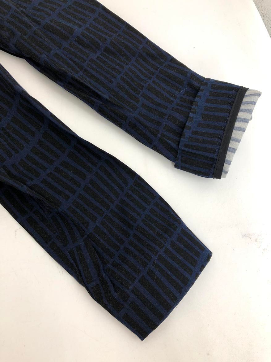 Marimekko Scandinavian Dress Long Sleeve Cotton Rayon Urethane Size 36 Japan