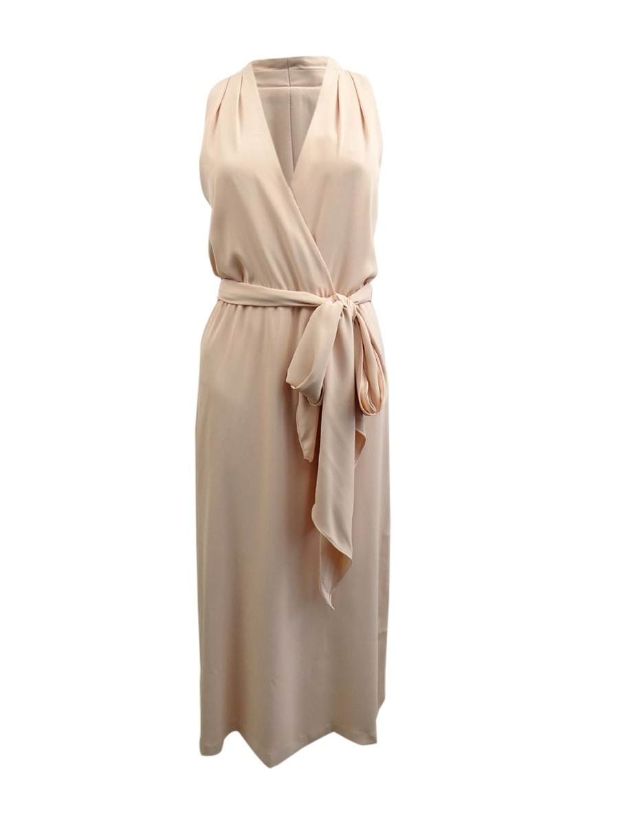 Lauren Ralph Lauren Women’s Georgette Halter Dress (18, Pale Pink)