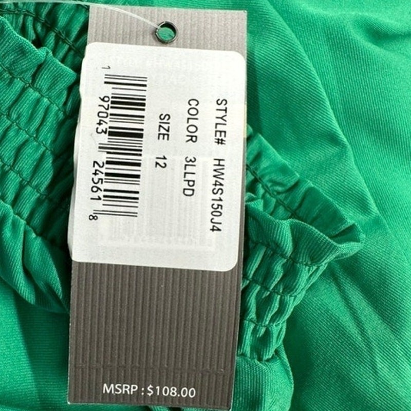NWT!! Sharagano ,Asymetrical ,Hemline, N.Y. Pleated, Gathered Sleeve, MSRP 108