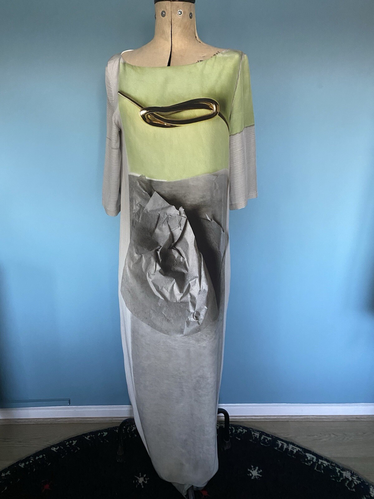 Antoni and Alison Silk Digital Brooch Print Dress size 10