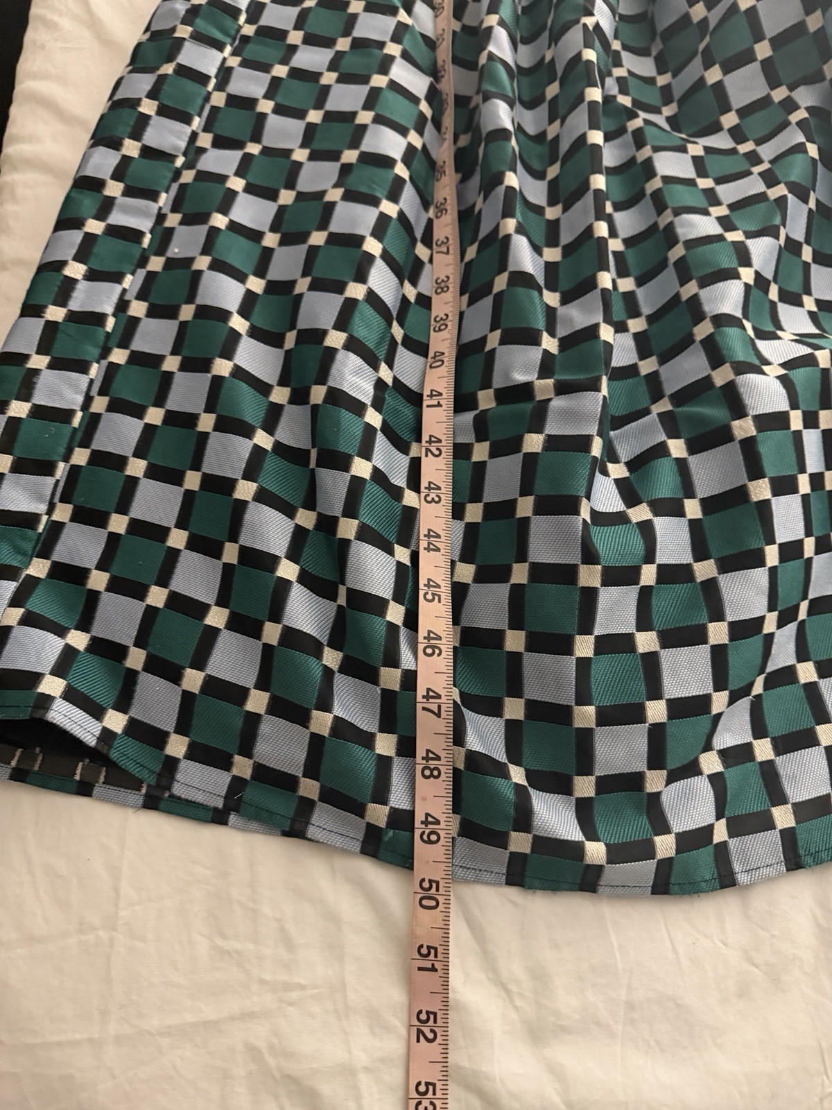 Stine Goya Arya check pattern midi dress L