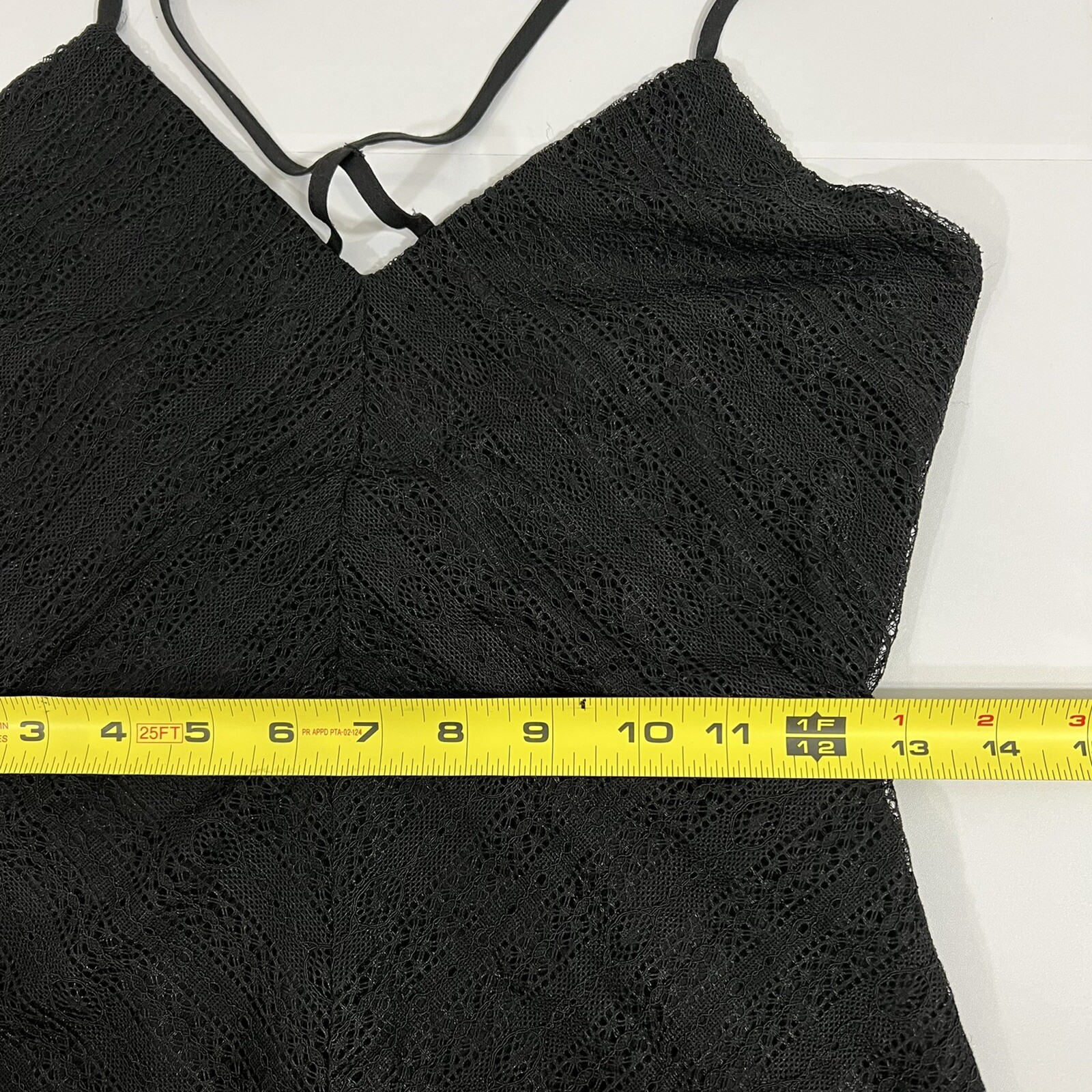PINK MARTINI SPAGHETTI STRAP LACE MAXI DRESS SIZE XS