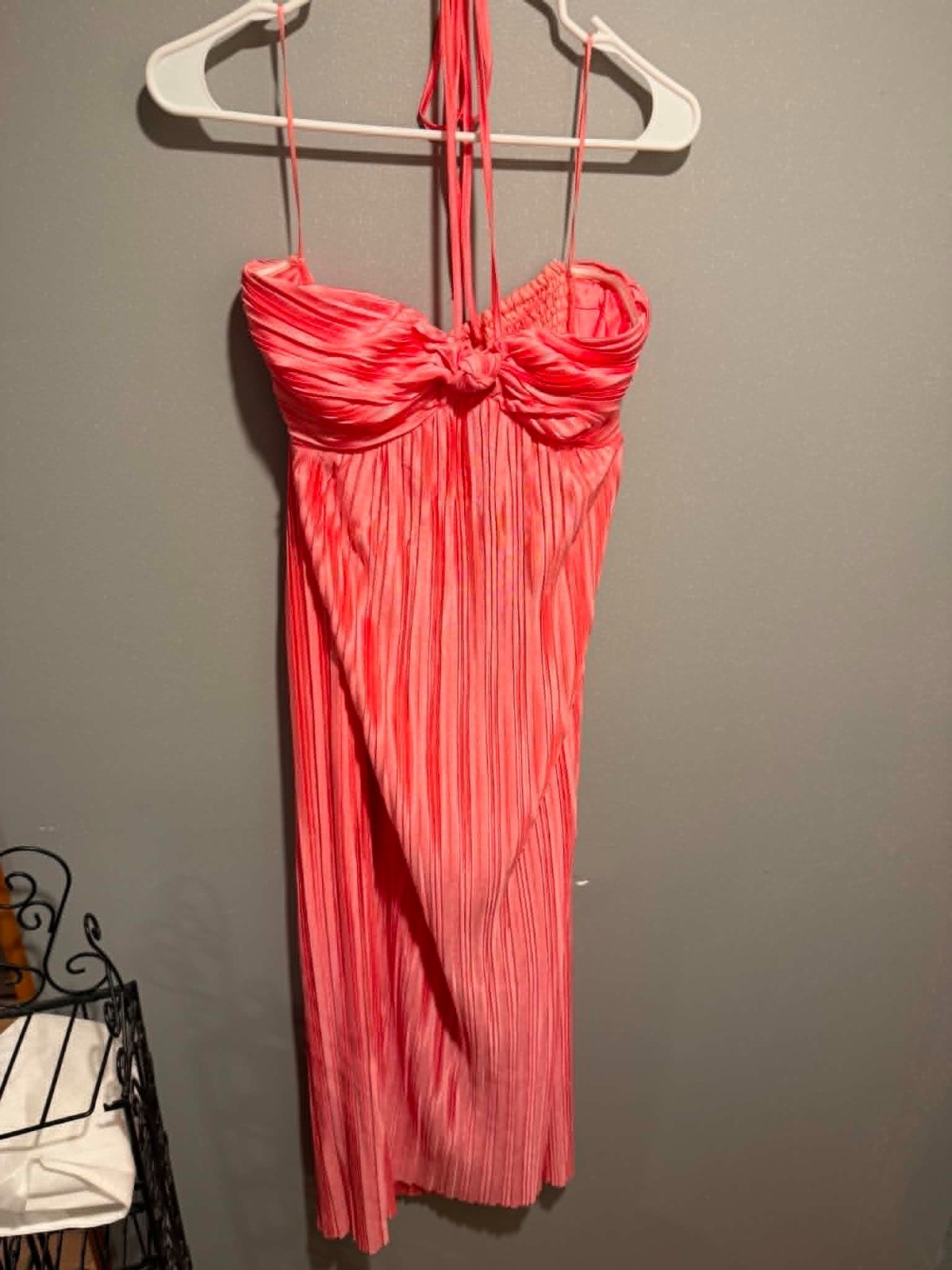 Vici Pink Strapless Maxi Dress Size Medium