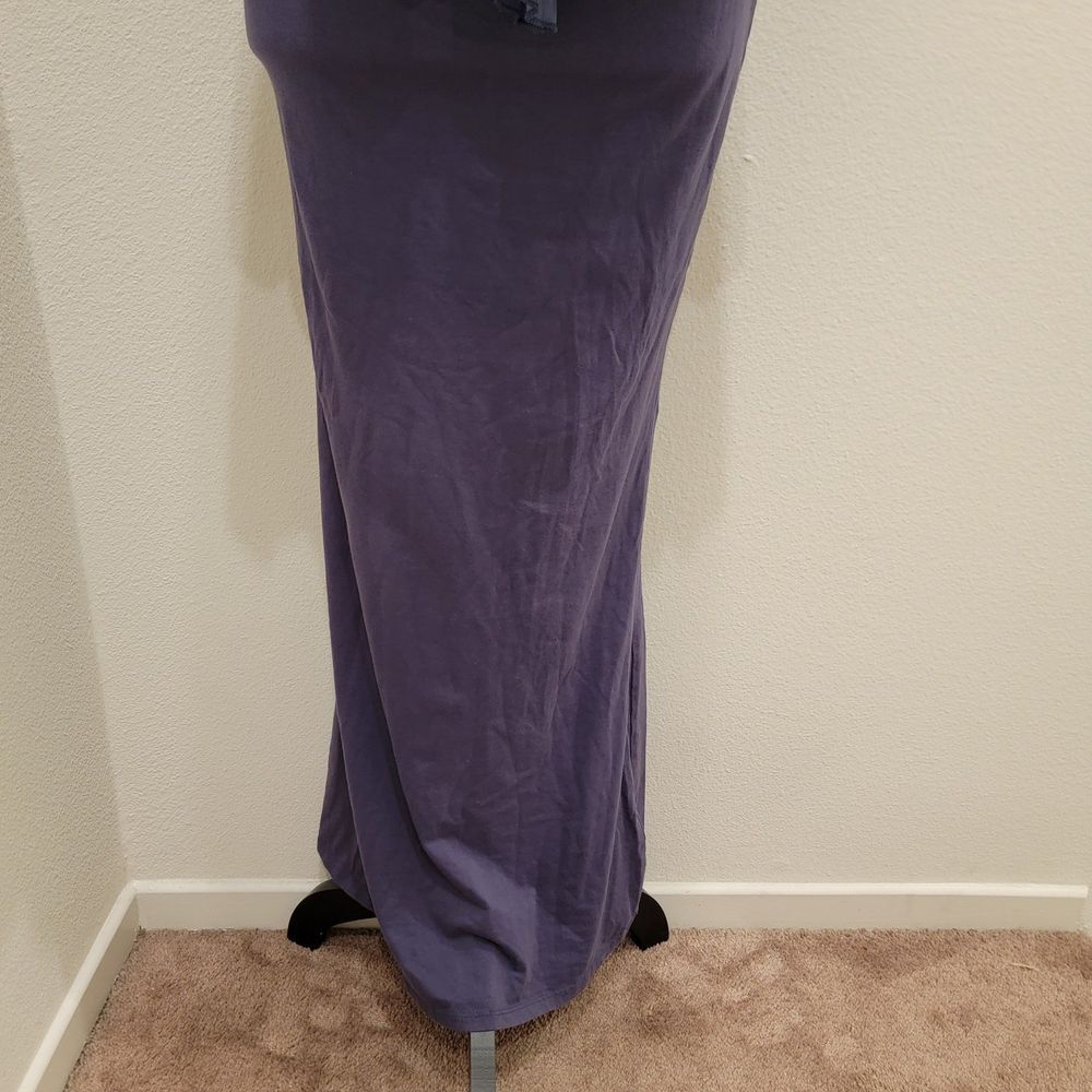 RVCA Pleated Overlay Maxi Dress Adjustable Strap Boho Summer Small Festival