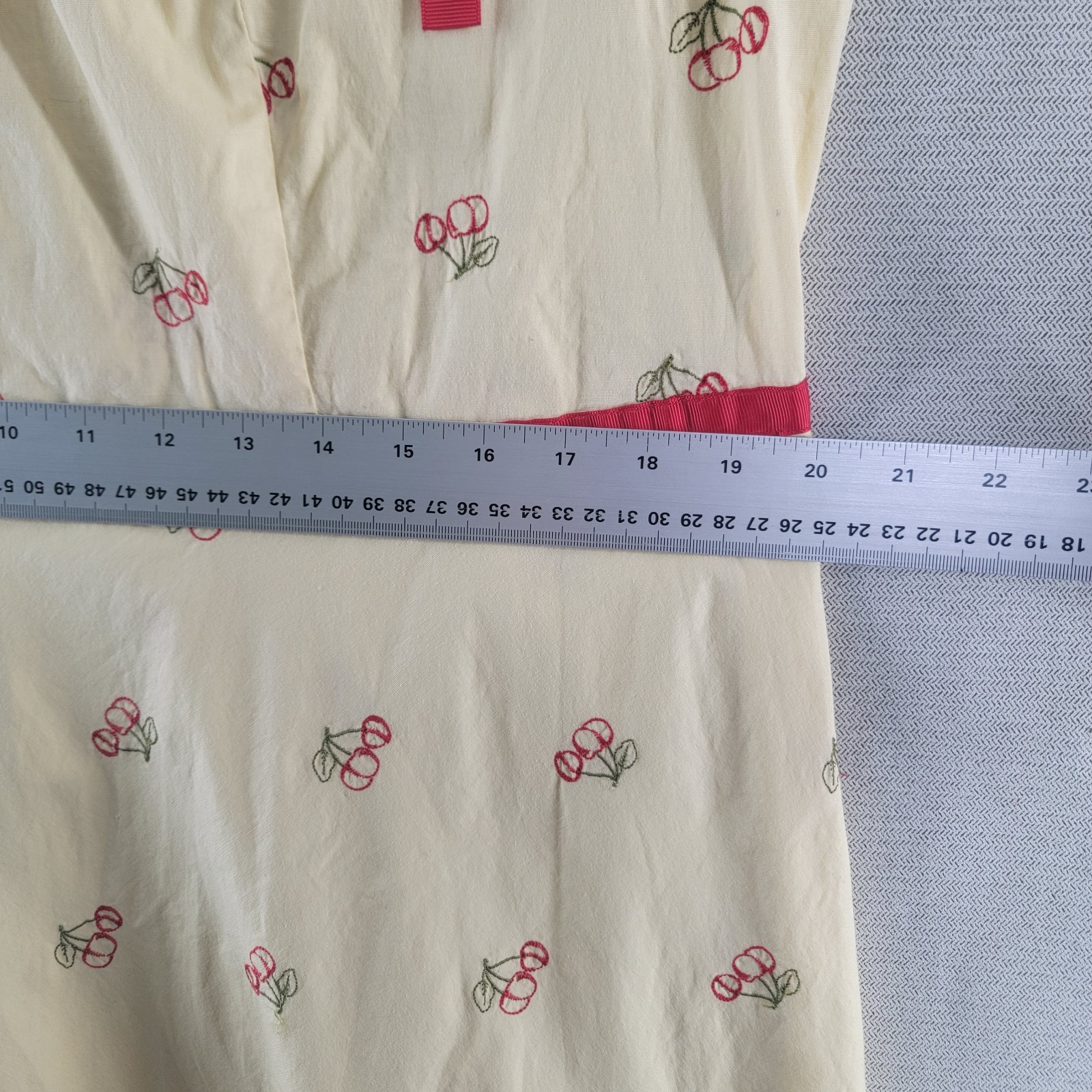 Torrid Womens Dress Vtg Retro Cherry Print Rockabilly Pinup Fit & Flare Size 20