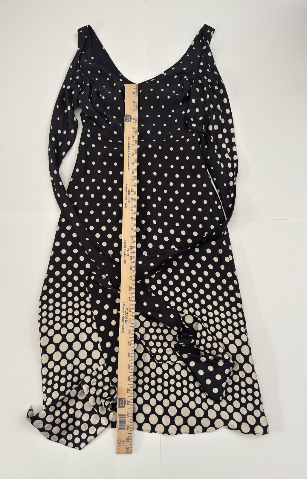 Ted Baker Black Polka Dot Silk Women’s Dress Size Ted 1 US 2/4