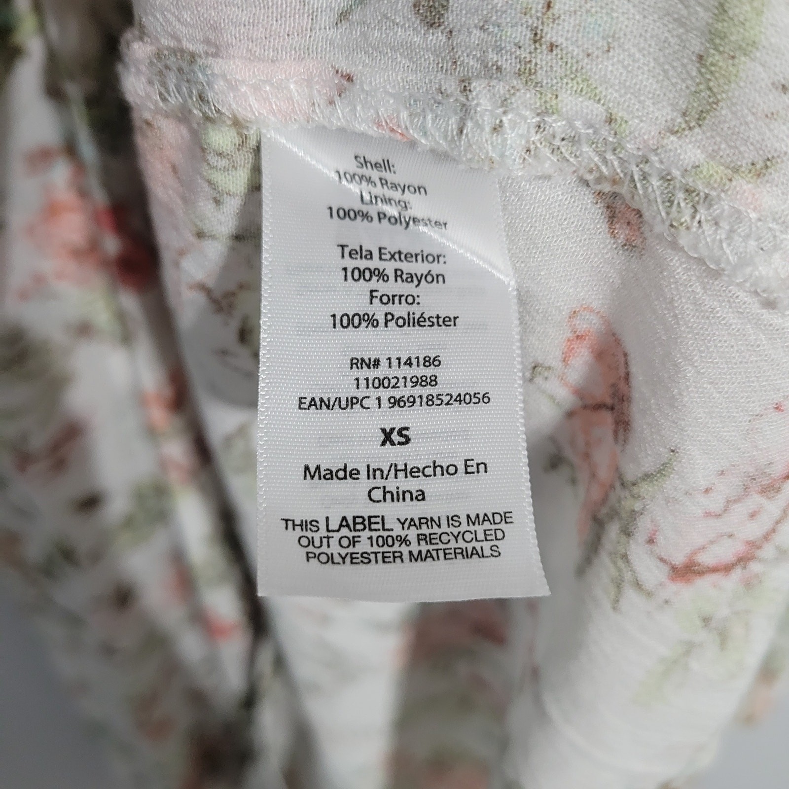 FRYE Sleeveless Floral Button Down Maxi Dress sz XS White Multicolor Cottagecore