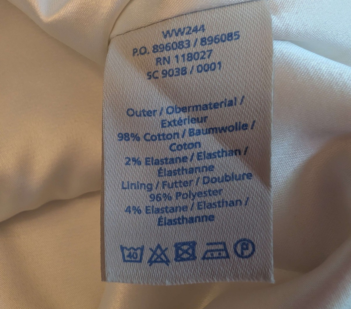 Boden Talia Ivory Patterned Sheath Dress Women’s Size 6R Lined EUC
