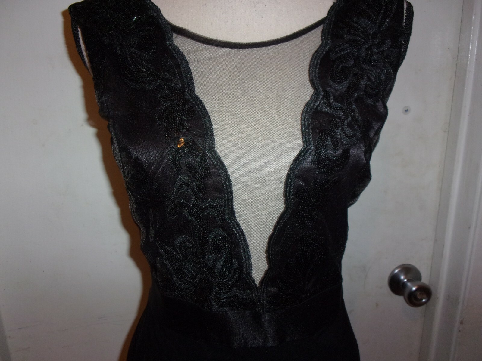 GODDIVA London Women’s Black Dress Size UK 10/ US 8 (B216)