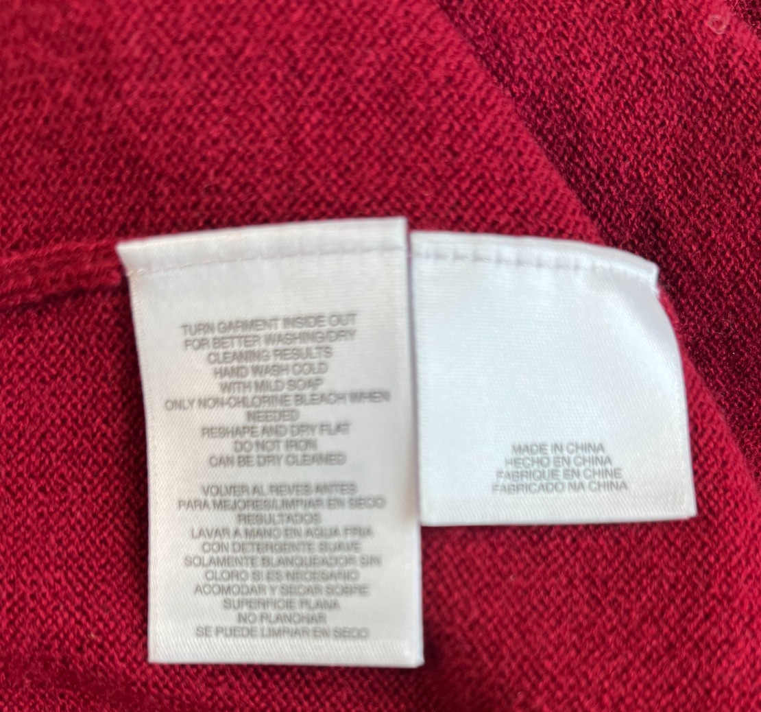 Black Label Evan-Picone Red Sweater Dress XS Cowl Neck Cozy Knit Fall Winter