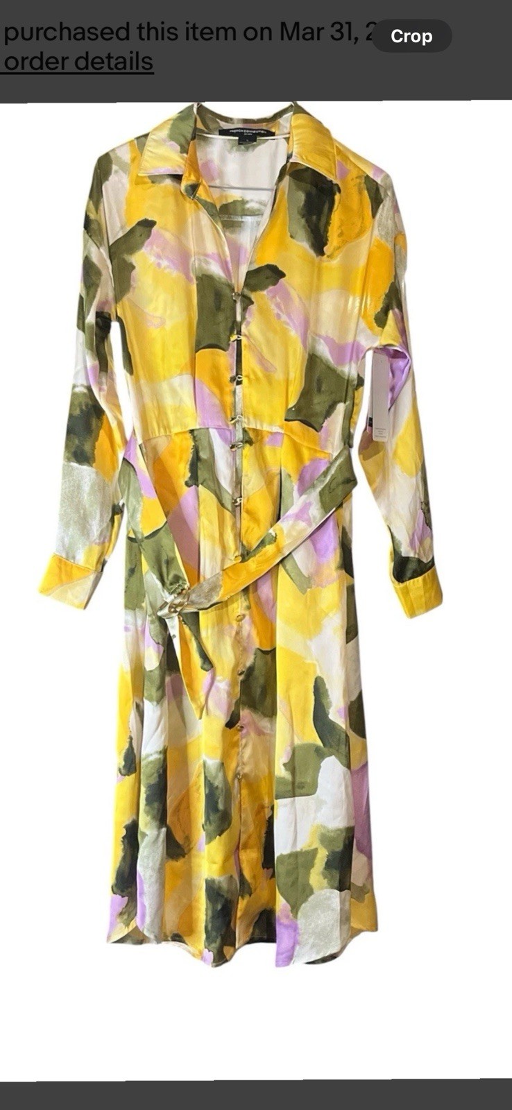 French Connection Women’s Long Shirt Dress Size Small