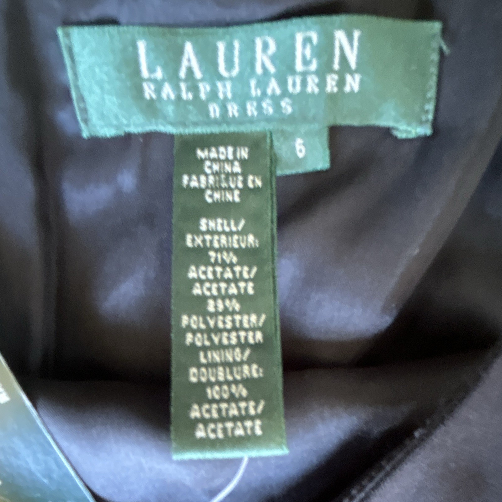Ralph Lauren Black Sheath Dress 6 Sleeveless Scoop Neck NWT orig $190