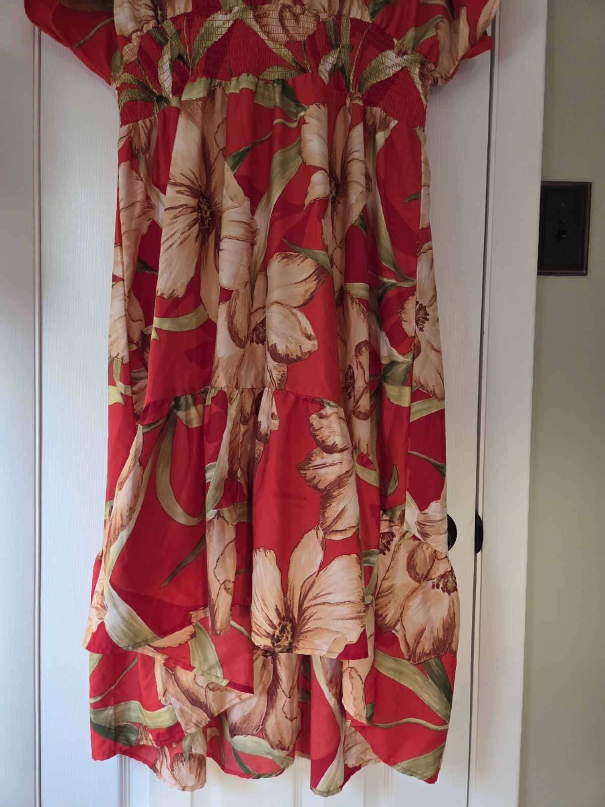 Mlle Gabrielle Womens 3X Plus Maxi With High Low Hem