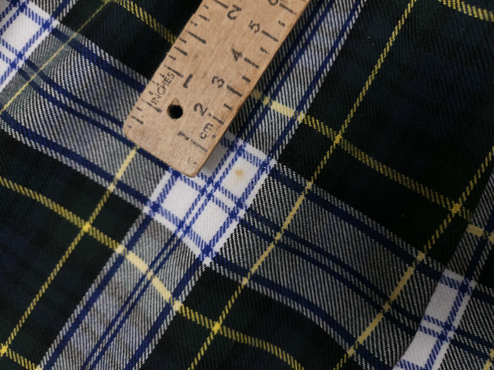 Allison Blair Green White Tartan Plaid Jumper Midi Dress Women’s Medium