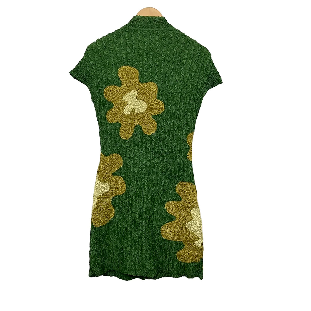 NOKO OHNO Green Beige Light Beige Women’s Dress