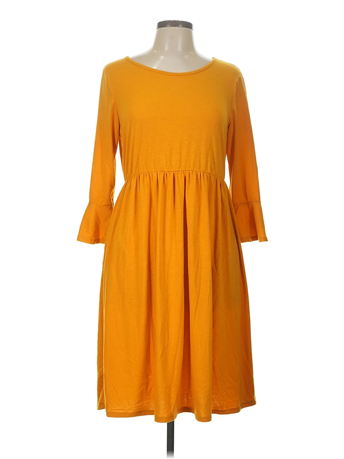 Shop Basic USA Women Orange Casual Dress L