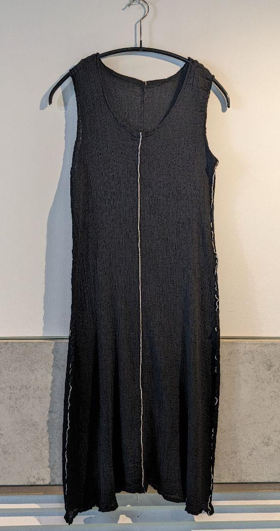 ISSEY MIYAKE me No sleeve Long Dress Width 38cm Length 96cm