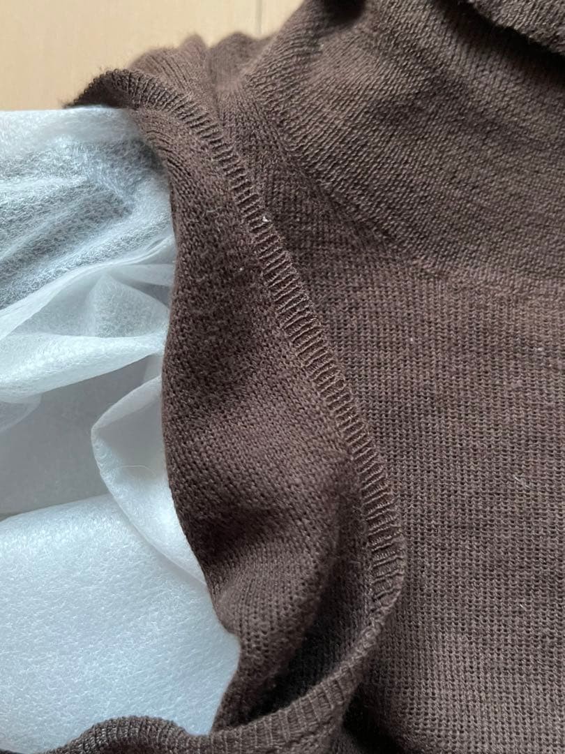 USED PRADA TURTLENECK COTTON KNIT, SLEEVELESS, SUMMER WEAR VERYGOOD