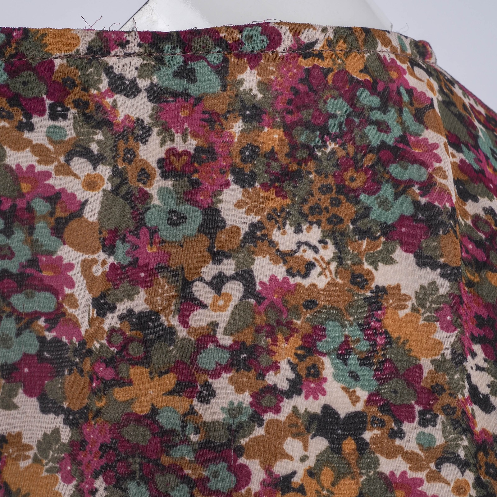 Sandro Paris women’s dress multi-colored floral sleeveless size 40 FR DE 38